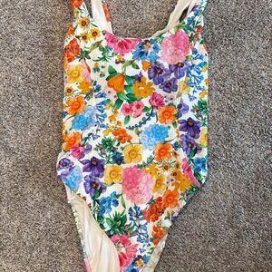 Show me Your MuMu Floral One Piece Swimsuit - Multicolor